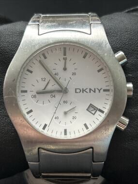 DKNY Silver Tone Men’s Chronograph Watch